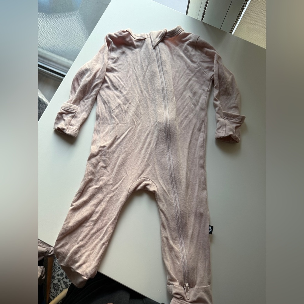 Kyte BABY Pink Footie One Piece